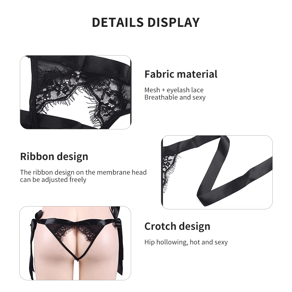 Pure Tease Crotchless Thong - Yeahcir
