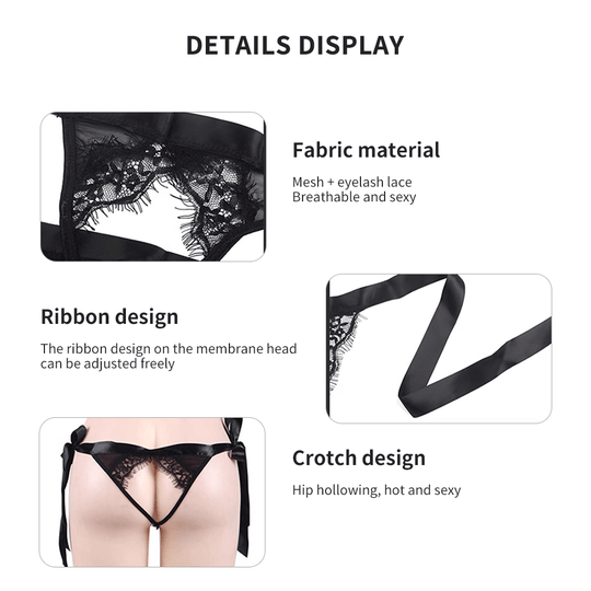 Pure Tease Crotchless Thong - Yeahcir