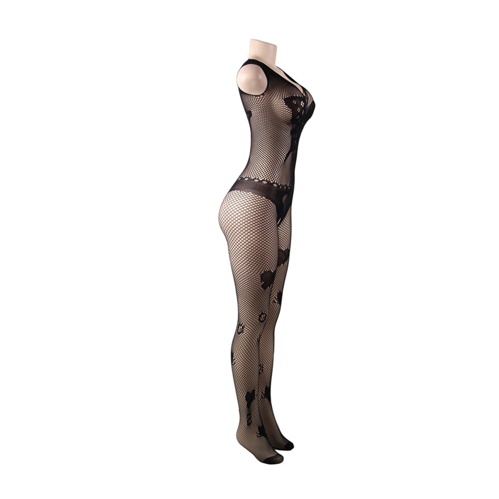 Butterfly Siren Crotchless Fishnet Bodystocking - Yeahcir