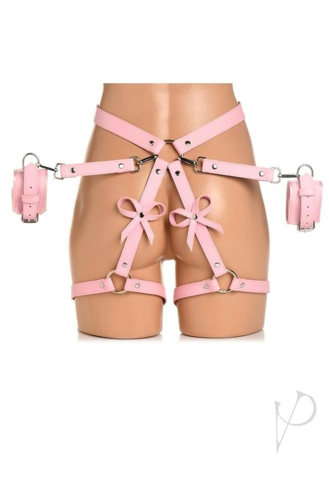 Strict Bondage Harness with Bows - Yeahcir
