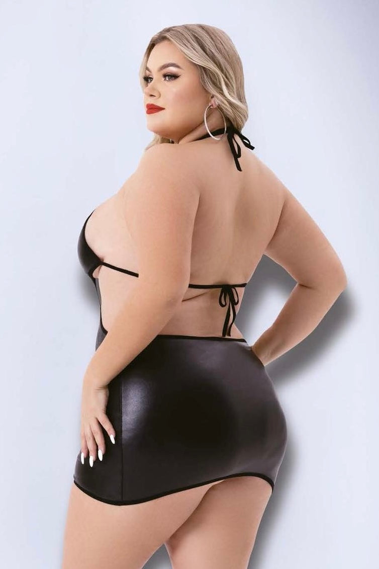 Wetlook Mini Dress - Yeahcir